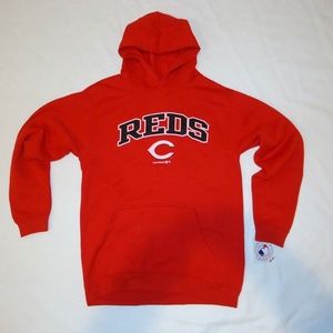 CINCINNATI REDS HOODIE HOODED SWEATSHIRT 14/16
